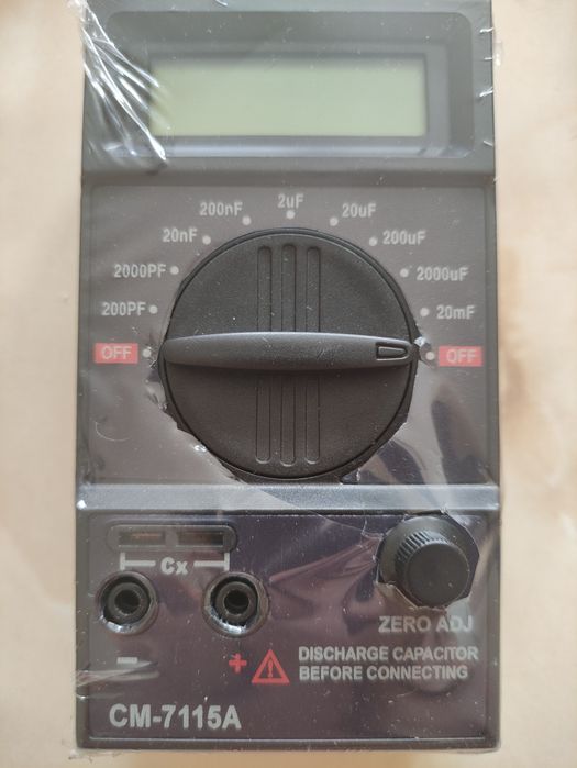 CM-7115A мультиметр для измерения ёмкости конденсаторов