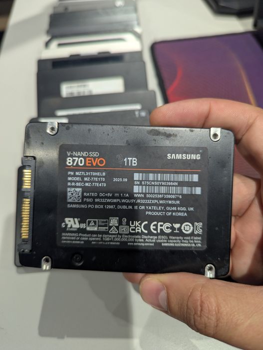 samsung 860 evo 1tb - купить комплектующие для ПК - Цена на OLX.ua
