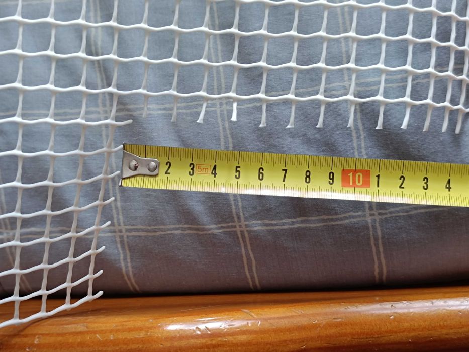 2 Redes de plástico grosso branco