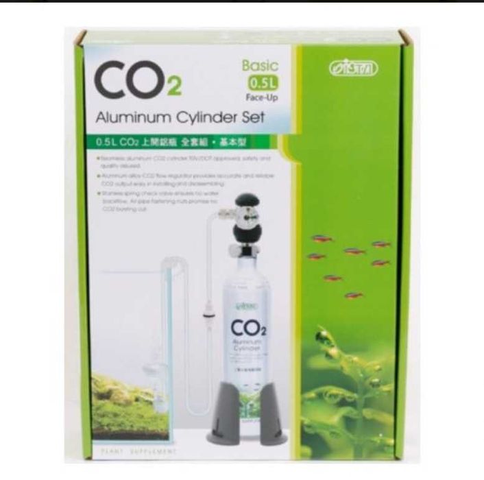 Co2 para aquario. Kit co2  completo ista aluminium cylinder  set