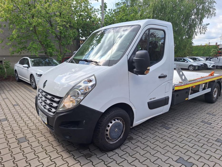 Wynajem Autolaweta na kat B Laweta Renault Master