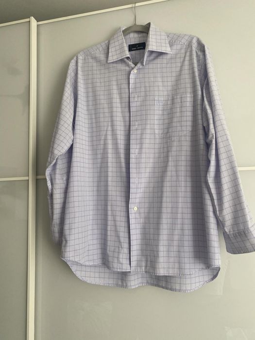 Koszula męska Daniel Hechter, rozmiar L fioletowa