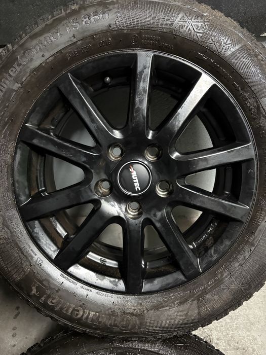 Koła 195/65/15 Alufelgi 15” 5x112 6J Et 41 Zima Vw Golf Seat Skoda
