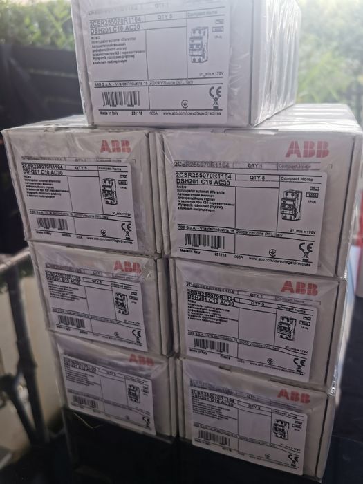 ABB Wyłącznik różnicowo-prądowy z członem nadprądowym DSH201 C16A