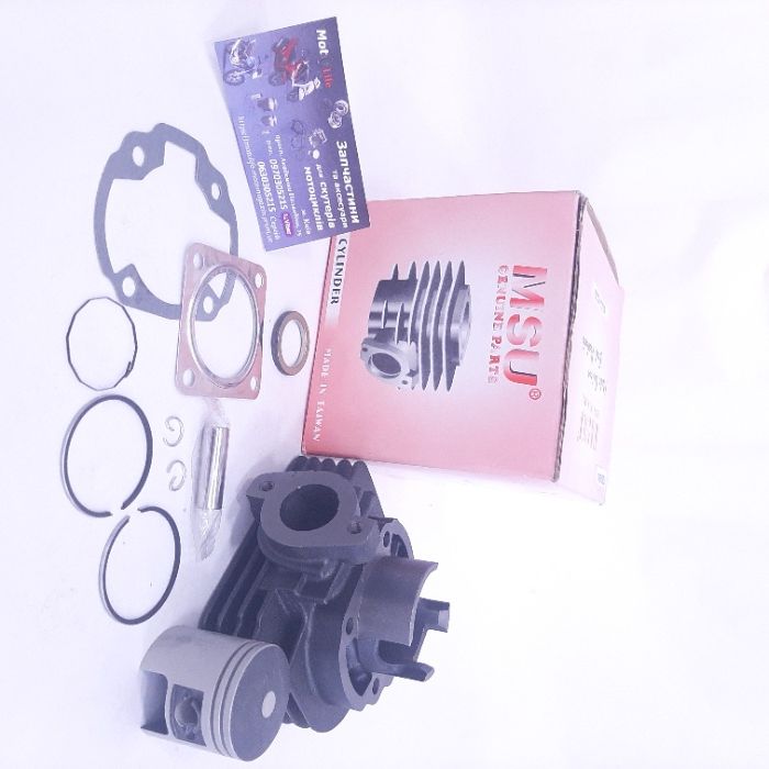 Поршнева Циліндр ЦПГ на скутер 2т Suzuki AD, Let's/SEPIA, 50-65сс(куб)