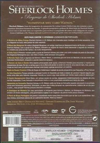 Sherlock Holmes: The Return of Sherlock Holmes (4 DVD) (1986)64575217927171121