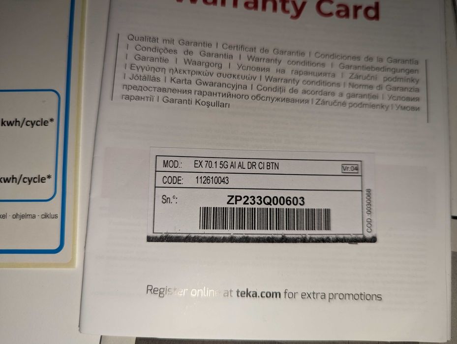 Placa Teka EX 70.1 5G AI AL DR CI & Forno TEKA HBB 635 IX