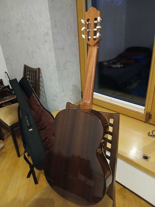 Almansa 401 Cedro – gitara klasyczna + pokrowiec Yaro + akcesoria