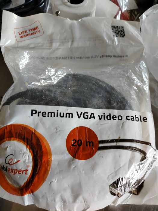 Kabel VGA  20 metrów Cablexpert