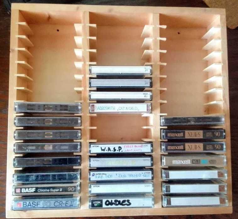 АудіокасетиFerumCromeAGFA BASF TDK SONY MAXELL FUJI JVC DENON Konika Goldstar Samsung Master YOKO SKC RAKS SNC RONEeS