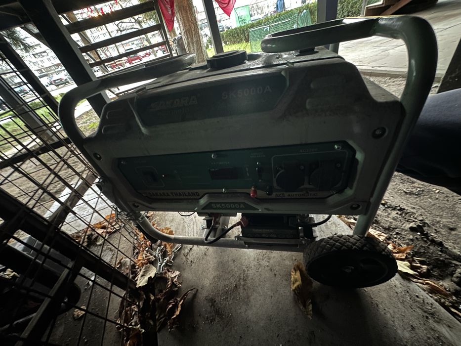 Бензиновий генератор SAKARA SK5000A як новий