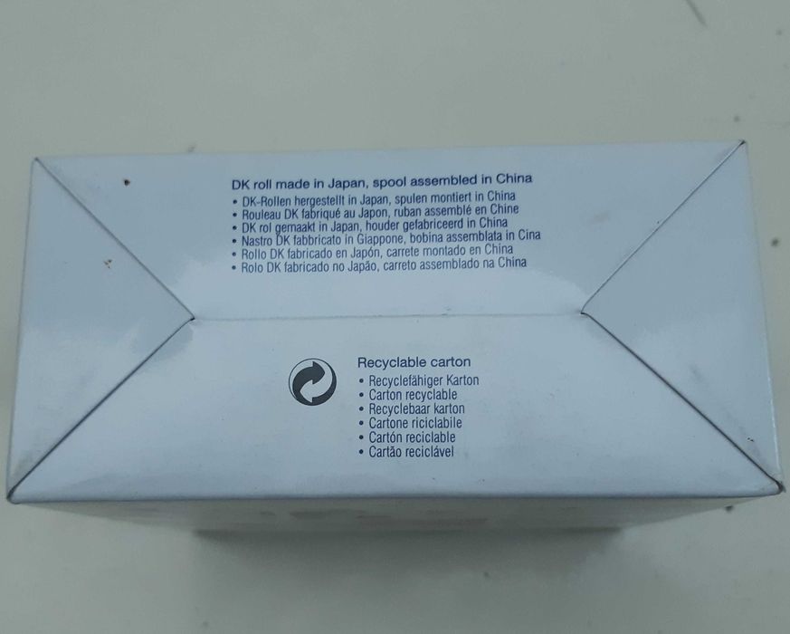 Cx. 1200 Circular Labels 12 mm Self-Adhesive, New BROTHER DK-1121964552986374274123