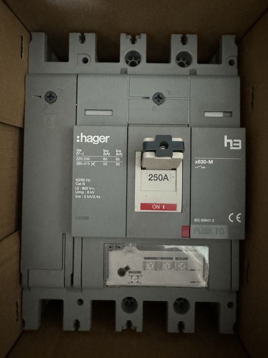 Disjuntor Hager 250A