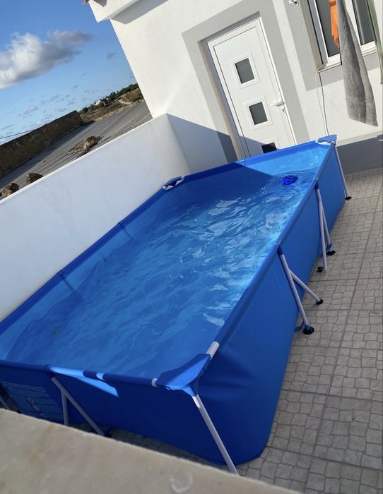 Conjunto Piscina + Filtro + Fonte