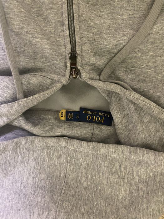 Зіп-худі Ralph Lauren Сіра Кофта Худі Зіпка