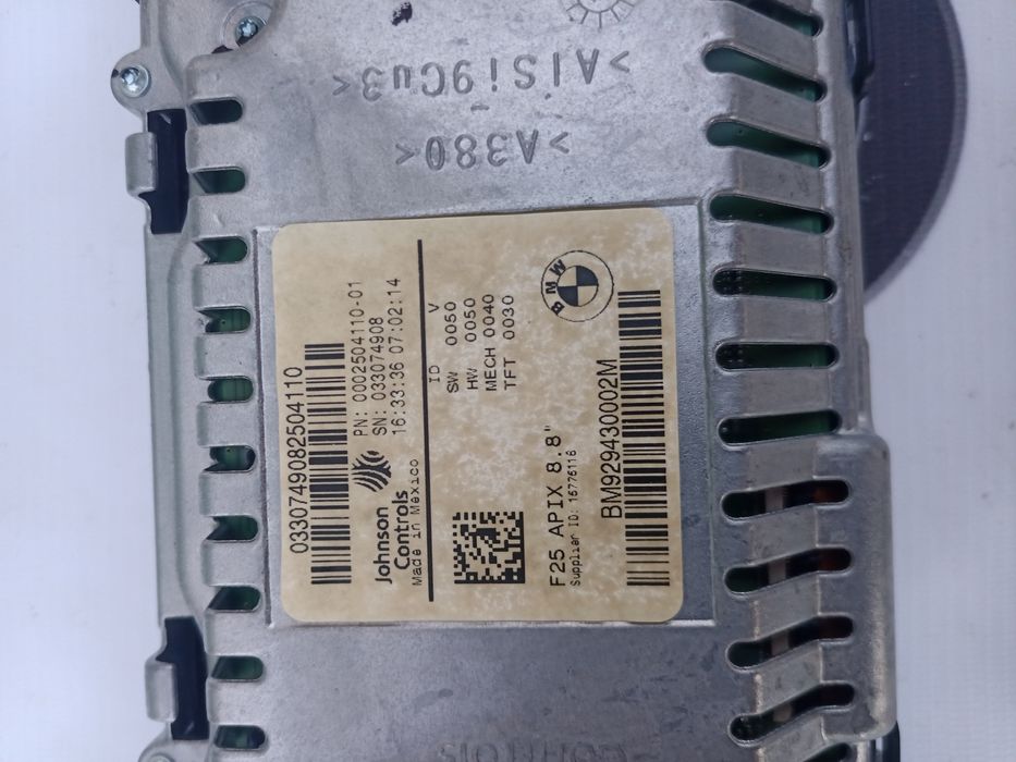 NBT монитор магнитола блок CIC BMW X3 F25 F26 X5 F15 джойстик дисплей