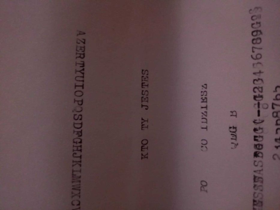 maszyna do pisania. Model Daro Erica