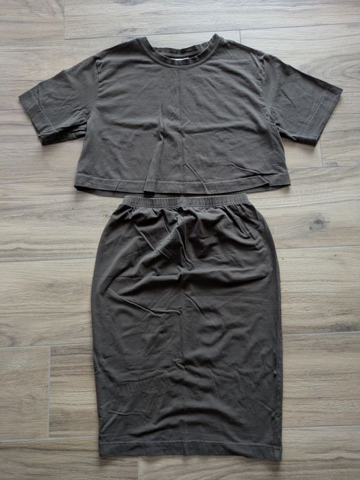 Komplet ciążowy marki H&M w rozmiarze M