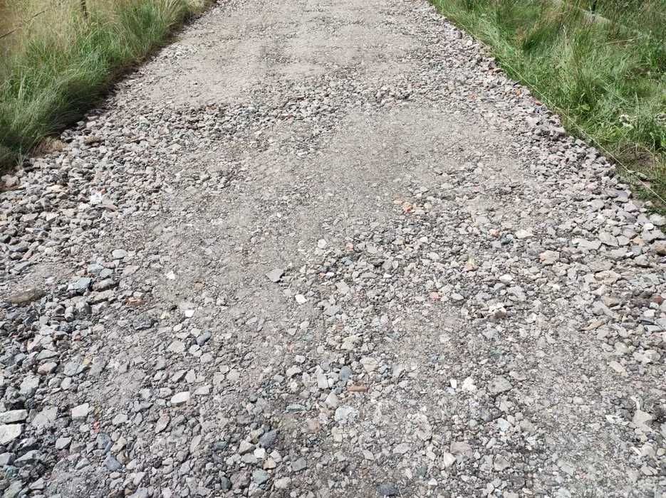 Przekrusz betonowy, kruszywo, gruz, utwardzenie dróg dojazdowych