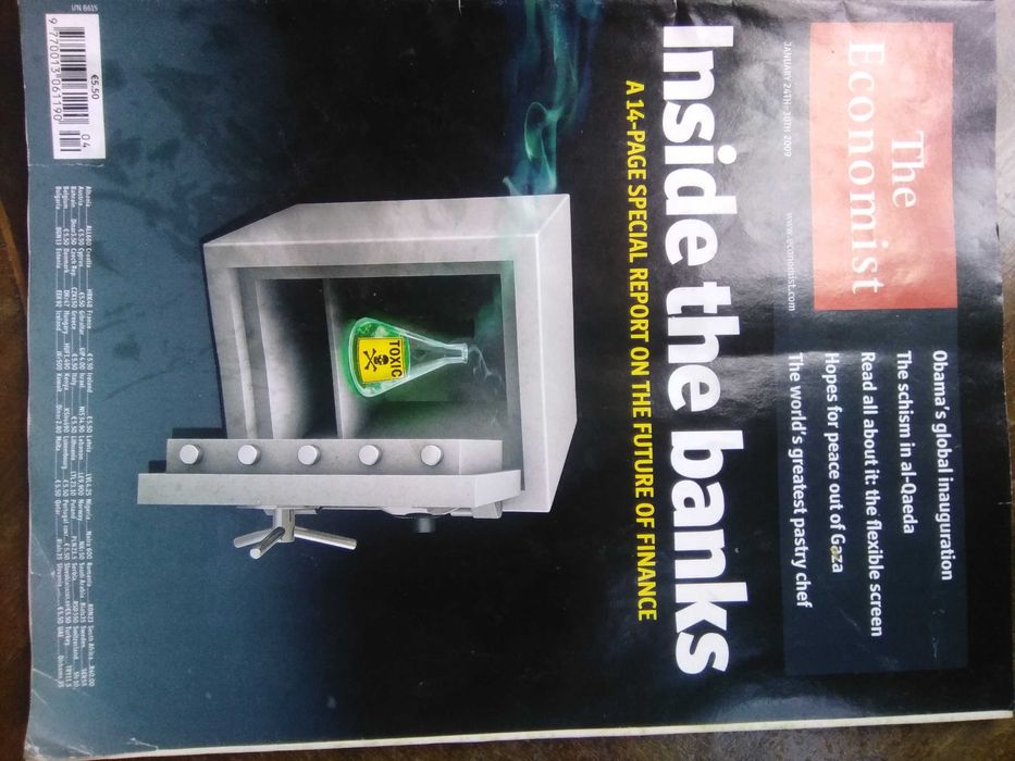 Revistas The Economist ano 2009 - portes grátis