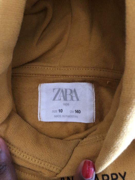 Sweatshirt Zara • cor amarela