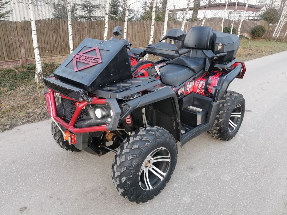 Odes Pathcross 650 MAX 4x4 Zarejestrowany Kufer Wyciągarka Ledbar Alus