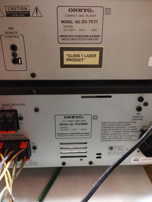 ONKYO amplituner 5.1 +cd