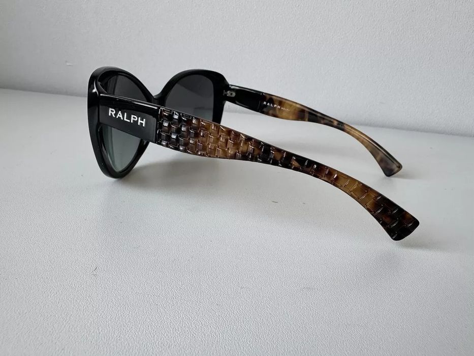 Okulary przeciwsłoneczne Ralph Lauren w kolorze czarno-brązowym/grandi