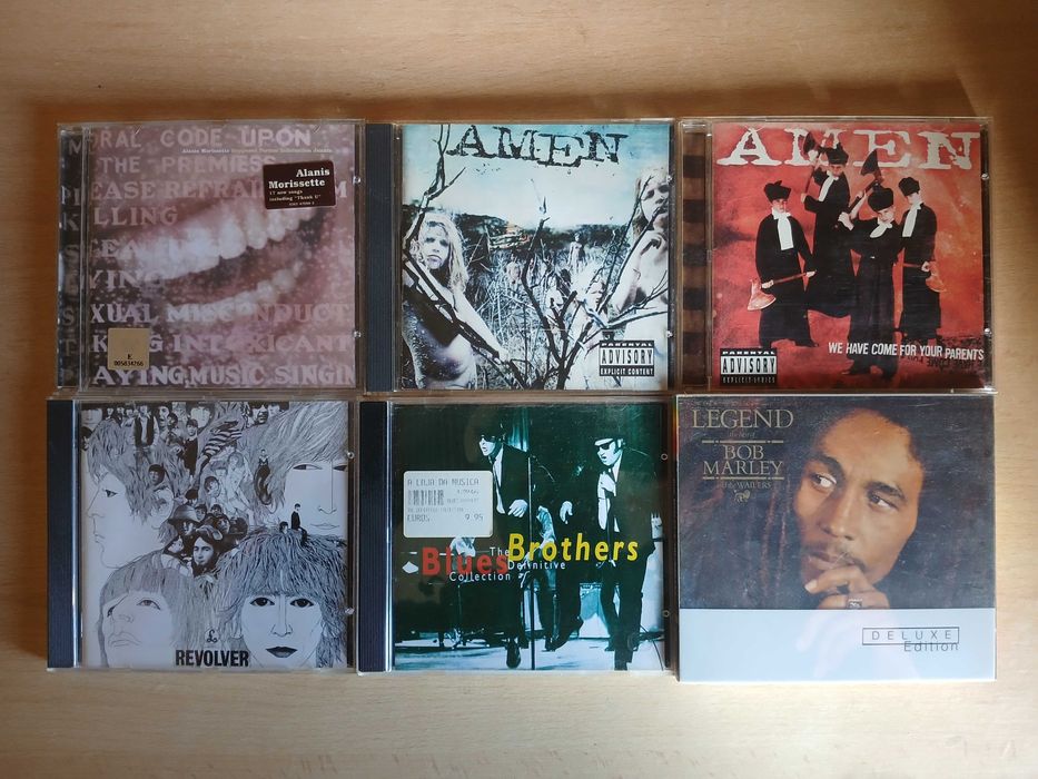 Lista de CDs Todos Géneros Rap, Hip Hop, Metal, Doom, Pop, Rock etc