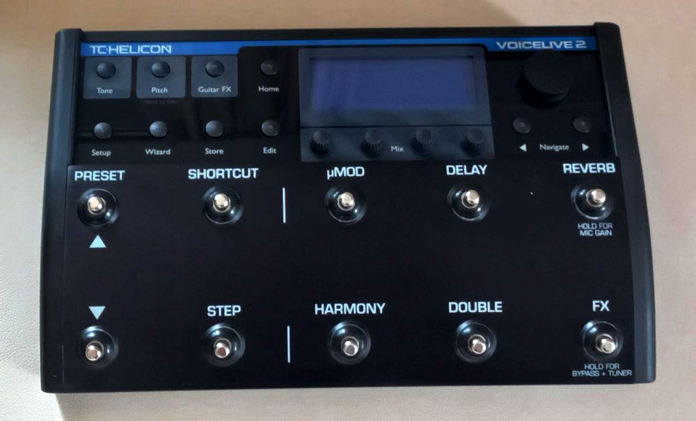 TC Helicon VoiceLive 2, Nowe oprogramowannie 1.5.11B156 Instrukcja PL