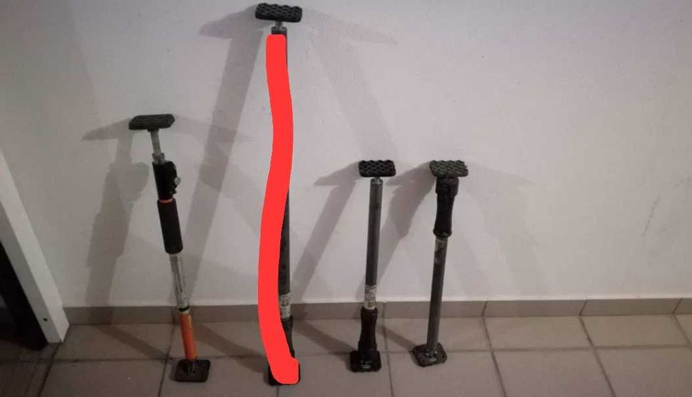 Barras de travamento/suporte