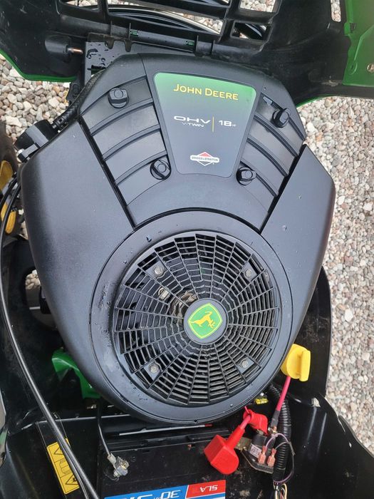 Traktorek kosiarka John deere X 130R V-Twin 18 ps pompa hydro  b.dobry stan