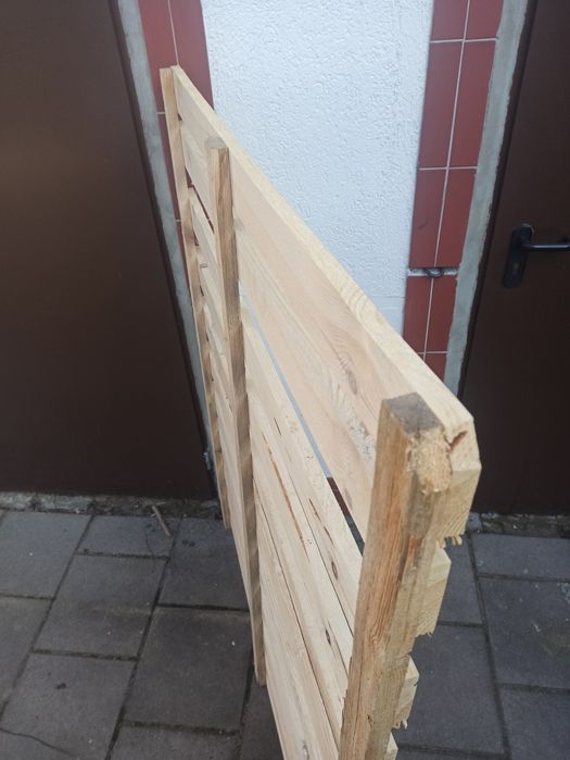 Drabinki panele drewniane 120x150 na płot, pergole, ogrodzenie