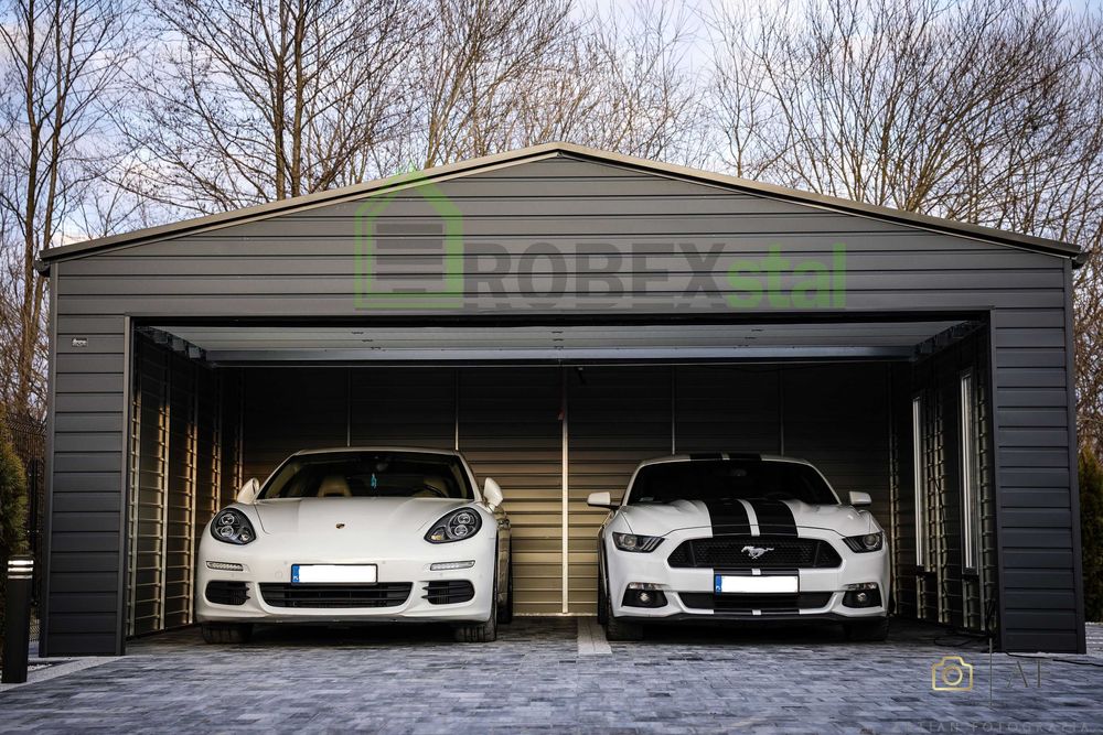 Garaż o wymiarach 6,00 x 5,80 m