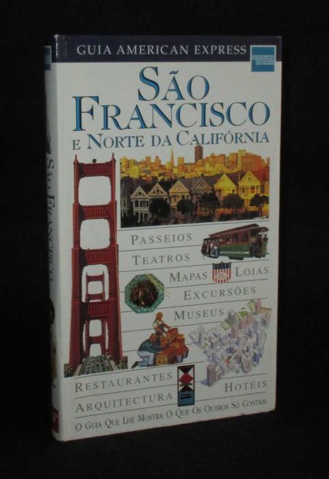 Livro São Francisco e Norte da Califórnia Guia American Express