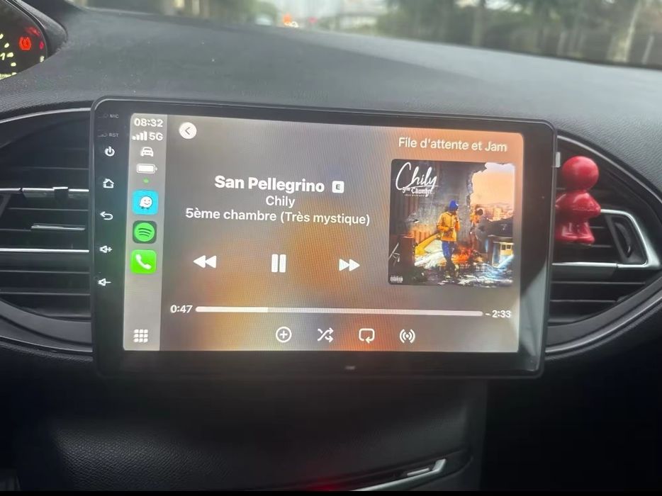 Rádio Peugeot 308 Android 14 com GPS (Novo)