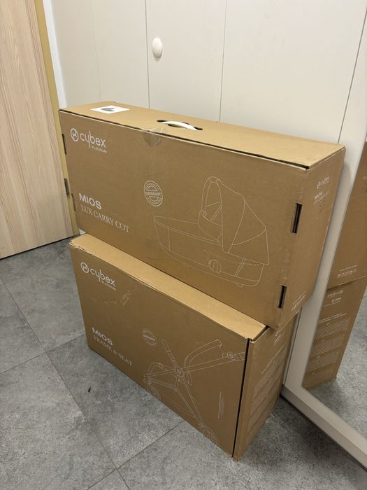 Cybex Mios Soho Gray rama Rose Gold2.0 Gondola + Spacerówka + dodatki