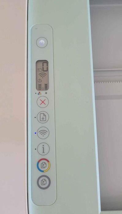 Impressora hp verde