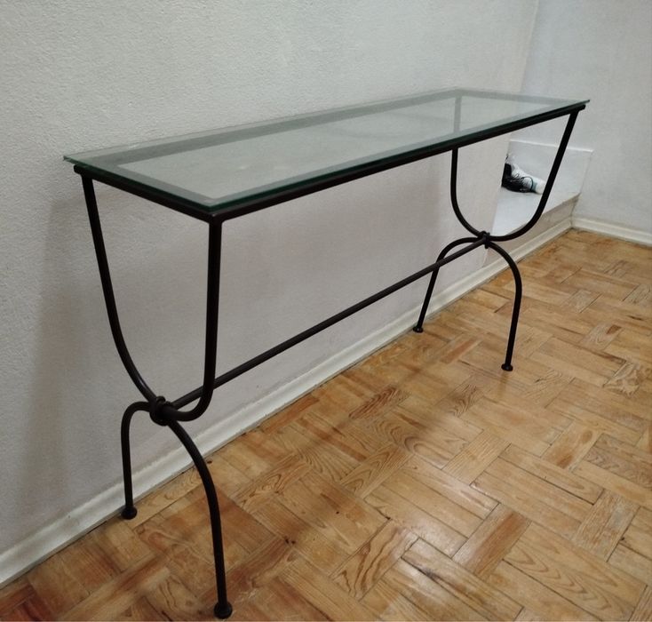 Consola de ferro forjado