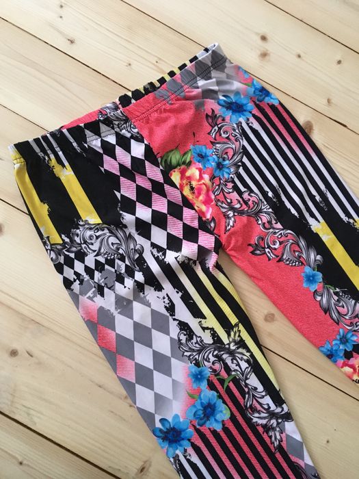 Legginsy kolorowe Vintage S/M