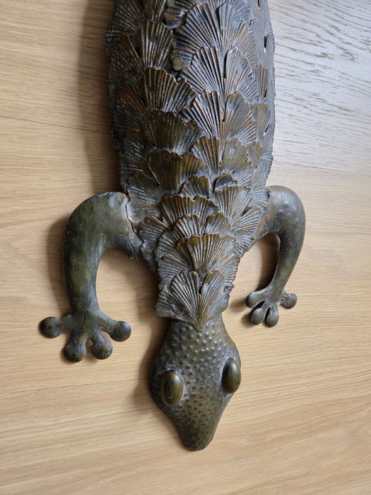 Lagarto decorativo parede