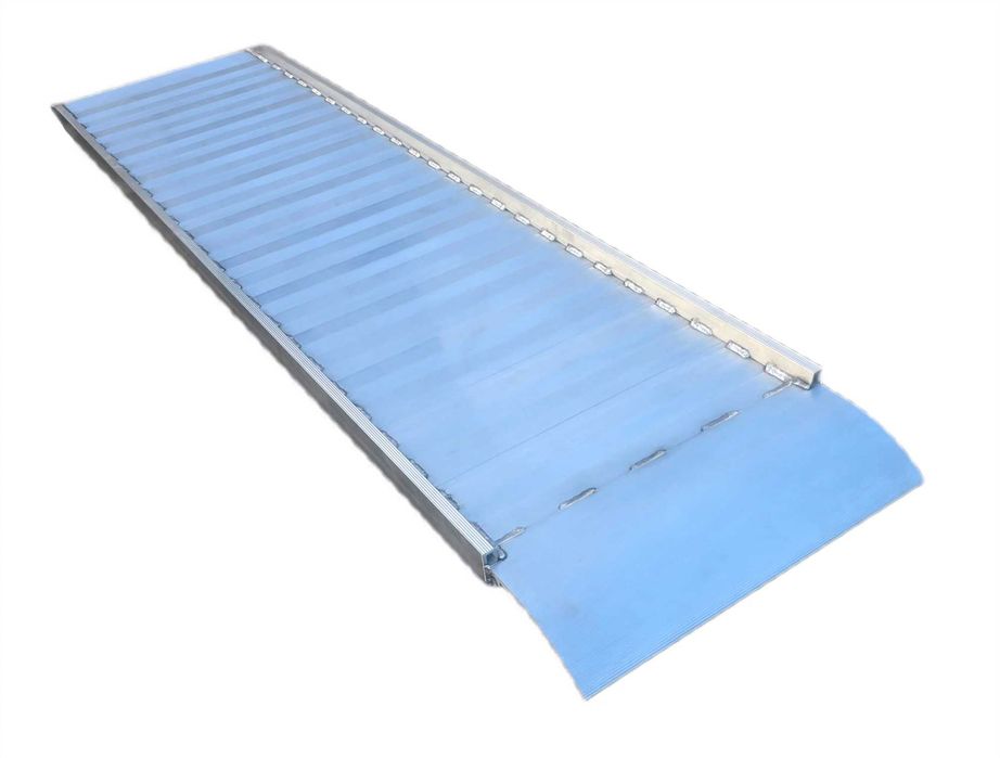 Rampa najazdowa aluminiowa 310x105cm z burtą 1,4t. Trap Podjazd inwalidzki Najazd Podest Schodowa Inwalidzka Rowerowa Wózkowa Wózek Paleciak Podnośnik