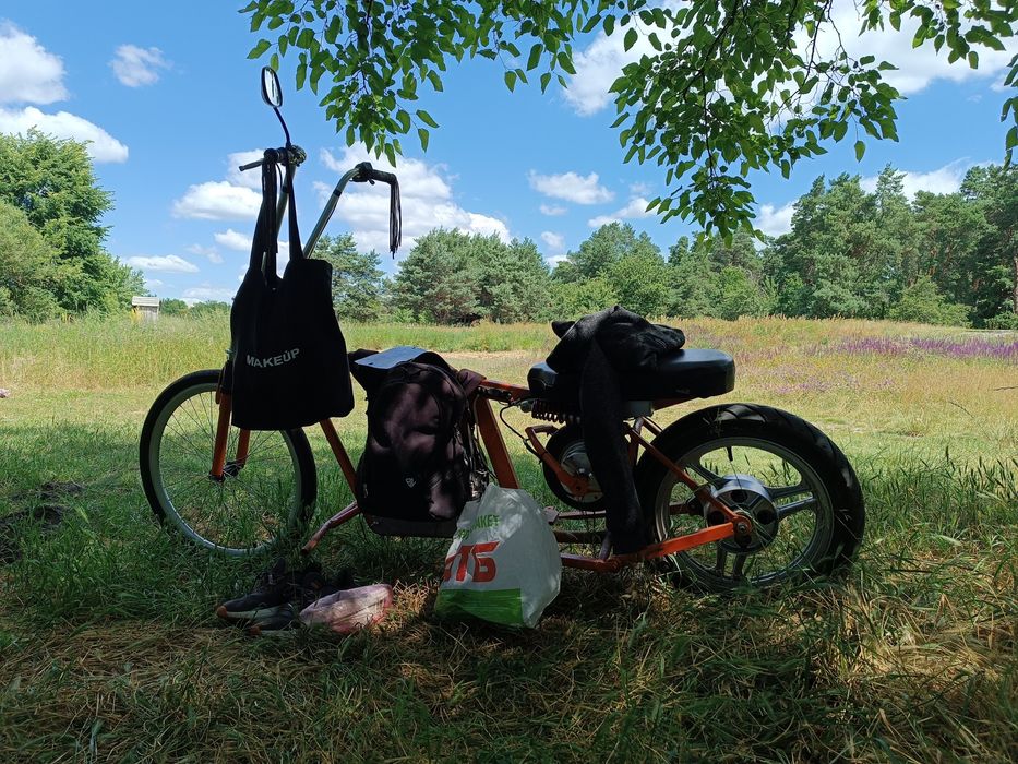 Електроскутер вело