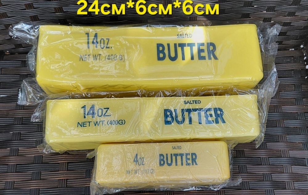 Сквіш масло гігант антистрес salted butter сквиш антистресс