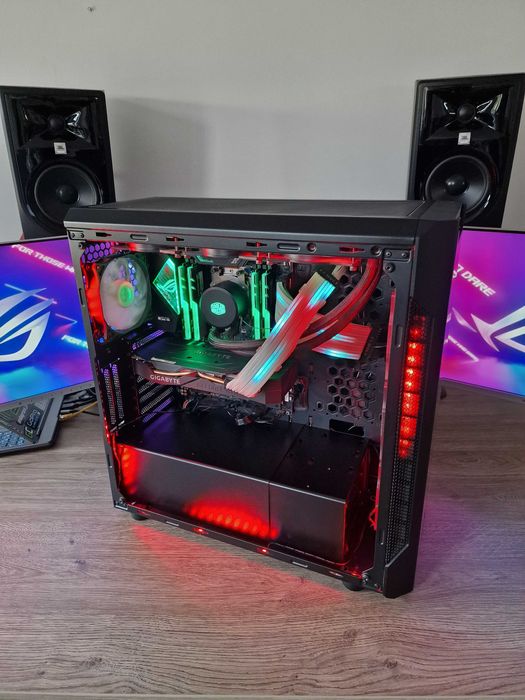 Stacja robocza / Gamingowy PC | Full RGB Build |48 wątków|32GB|2x1TB