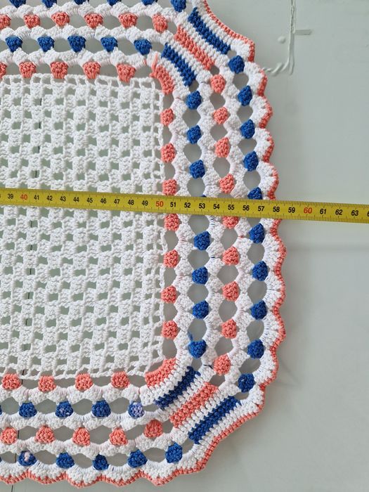 Lote de naprons em crochet, peças variadas