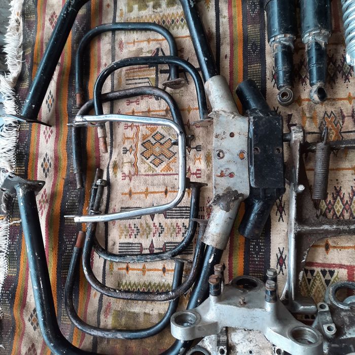 Зірочка,барабан гальмівний,ручки,дуги ява 634,638.JAWA 350