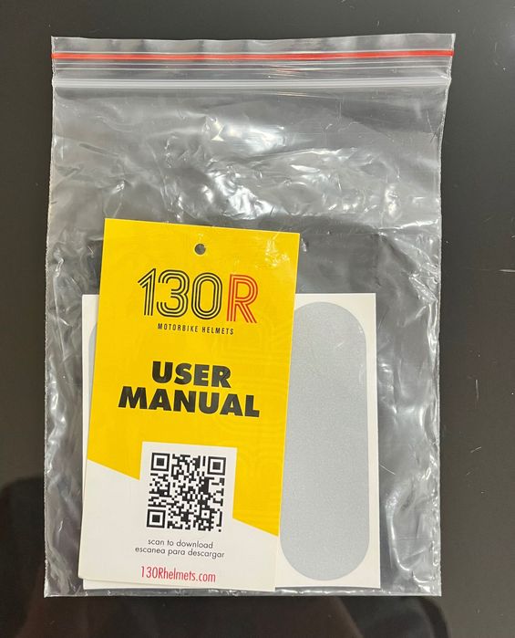 Capacete 130R feminino tamanho M.