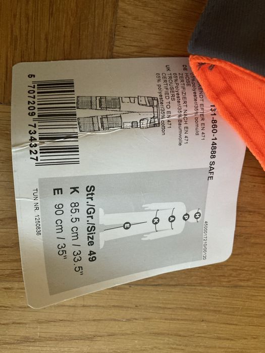 Spodnie robocze MASCOT 49