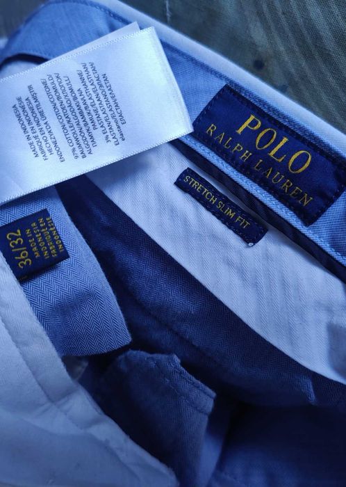Джинсы (chino Polo Ralph Lauren USA w36 stretch white.